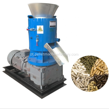 Máquinas de pellets de madeira SKJ550 com certificação CE